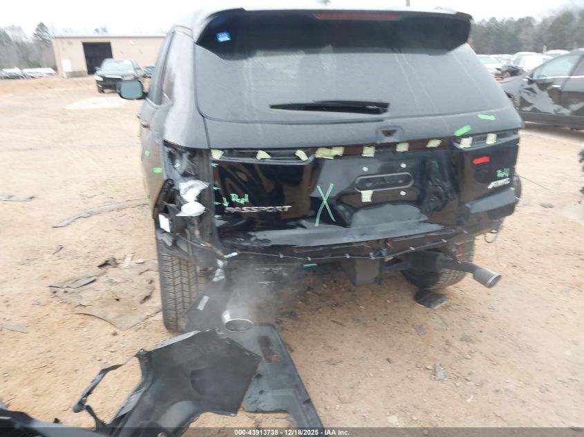 2021 Honda Passport Awd Ex-L VIN: 5FNYF8H54MB040833 Lot: 43913738