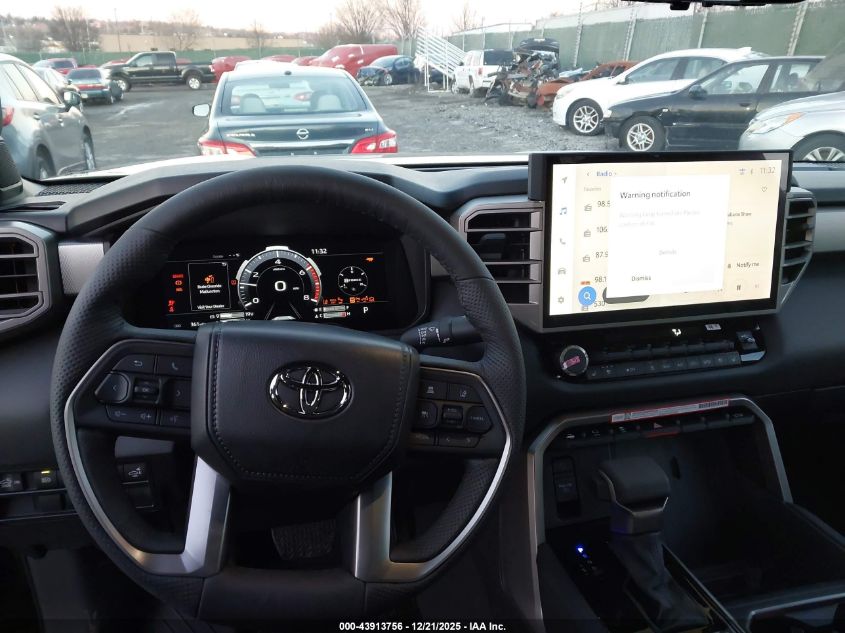 2026 Toyota Tundra Limited Crewmax 5.5' Bed VIN: 5TFJA5DB6TX356488 Lot: 43913756