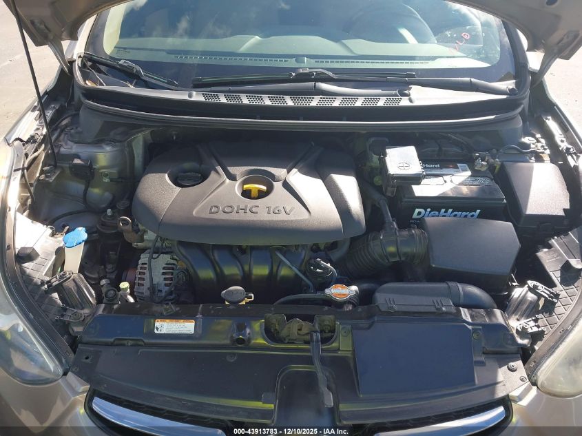 2011 Hyundai Elantra Limited VIN: 5NPDH4AE9BH001097 Lot: 43913783