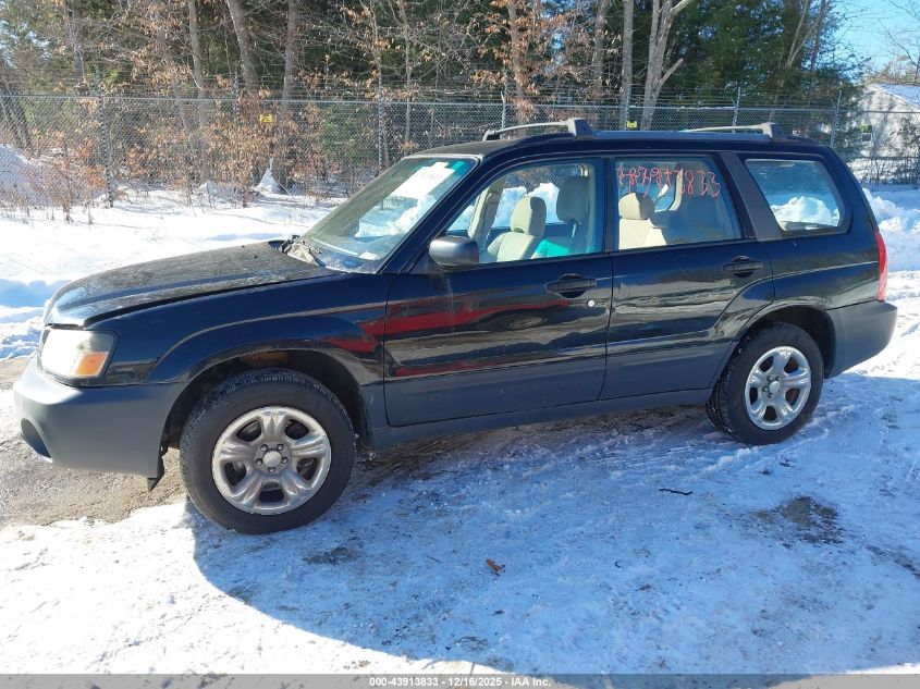 2005 Subaru Forester 2.5X VIN: JF1SG63615H750397 Lot: 43913833