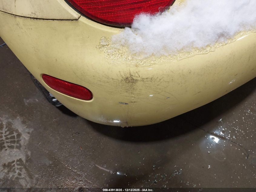 1999 Volkswagen New Beetle Gls VIN: 3VWCA21C6XM417206 Lot: 43913835