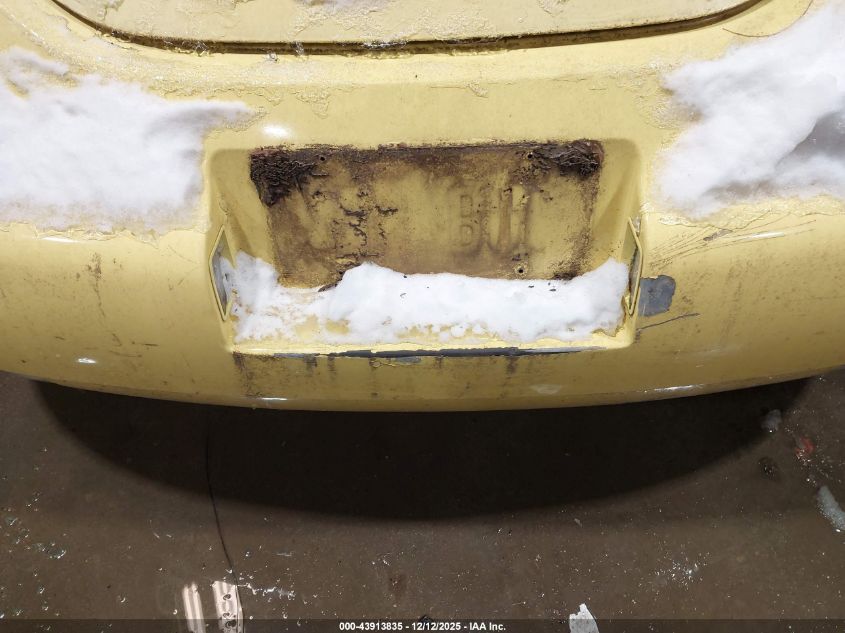 1999 Volkswagen New Beetle Gls VIN: 3VWCA21C6XM417206 Lot: 43913835