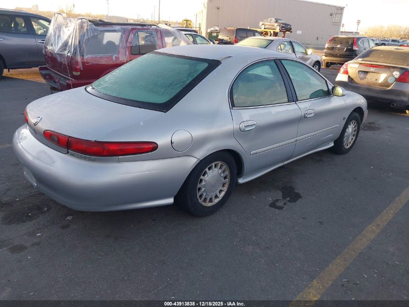 1999 Mercury Sable Ls VIN: 1MEFM53S9XG634805 Lot: 43913838