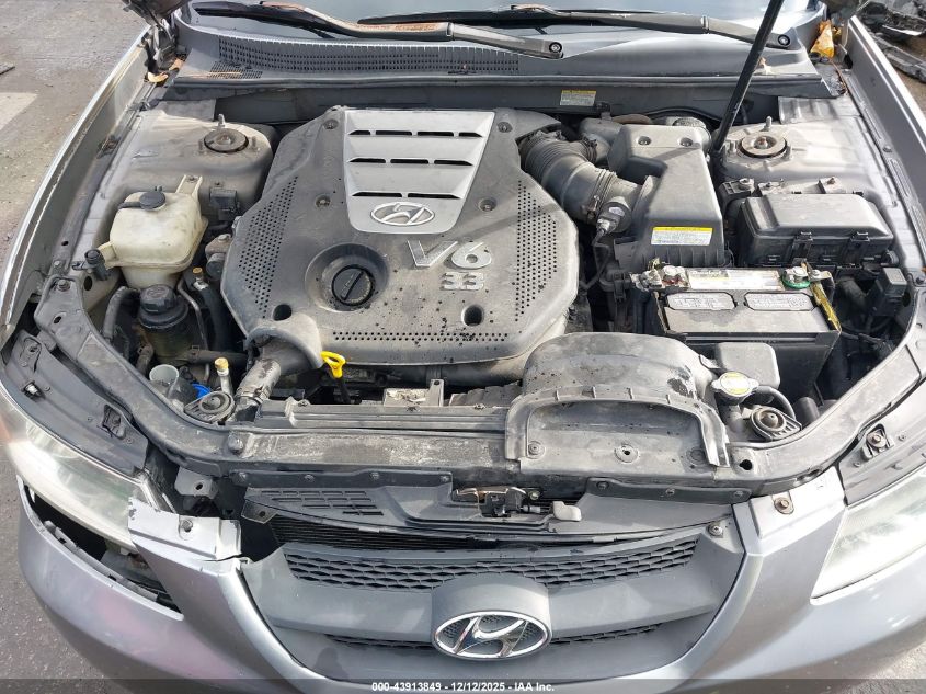 2007 Hyundai Sonata Limited/Se V6 VIN: 5NPEU46FX7H162373 Lot: 43913849