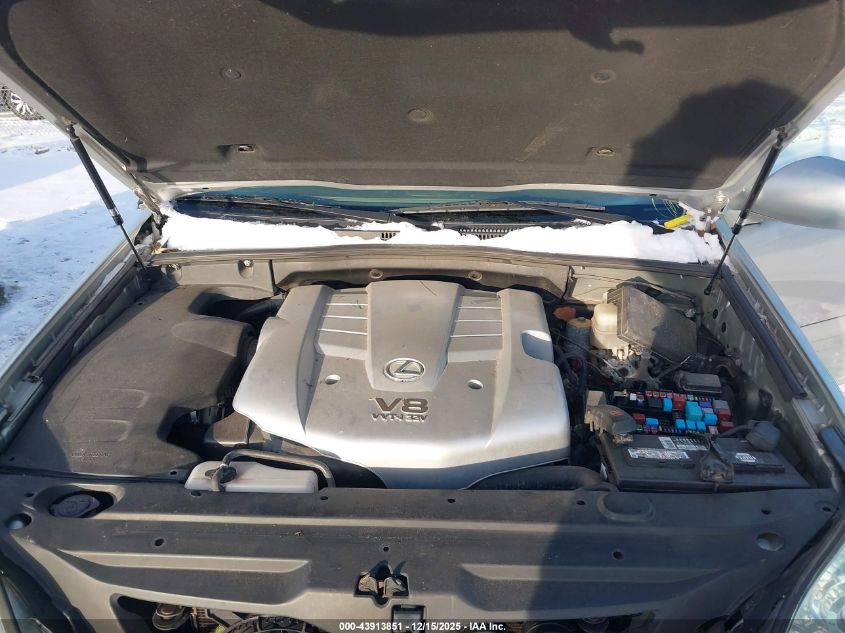 2005 Lexus Gx 470 VIN: JTJBT20X550092140 Lot: 43913851