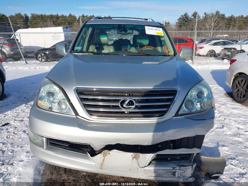 2005 Lexus Gx 470 VIN: JTJBT20X550092140 Lot: 43913851
