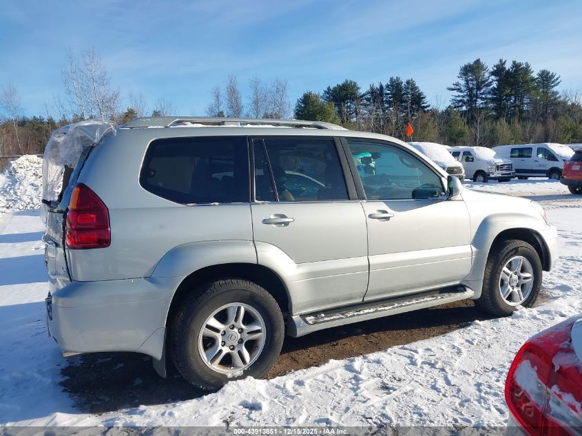 2005 Lexus Gx 470 VIN: JTJBT20X550092140 Lot: 43913851