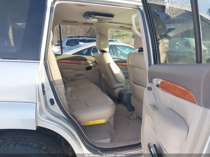 2005 Lexus Gx 470 VIN: JTJBT20X550092140 Lot: 43913851