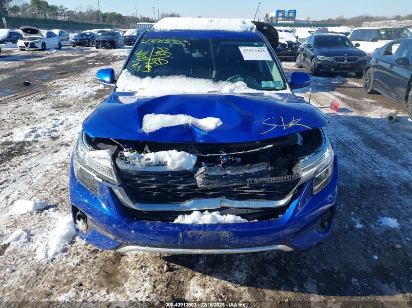 2021 Kia Seltos Ex VIN: KNDERCAA0M7122598 Lot: 43913903