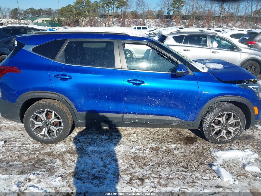 2021 Kia Seltos Ex VIN: KNDERCAA0M7122598 Lot: 43913903