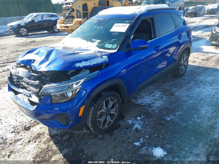 2021 Kia Seltos Ex VIN: KNDERCAA0M7122598 Lot: 43913903