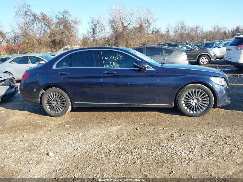 2016 Mercedes-Benz C 300 Luxury 4Matic VIN: 55SWF4KB8GU165867 Lot: 43913905