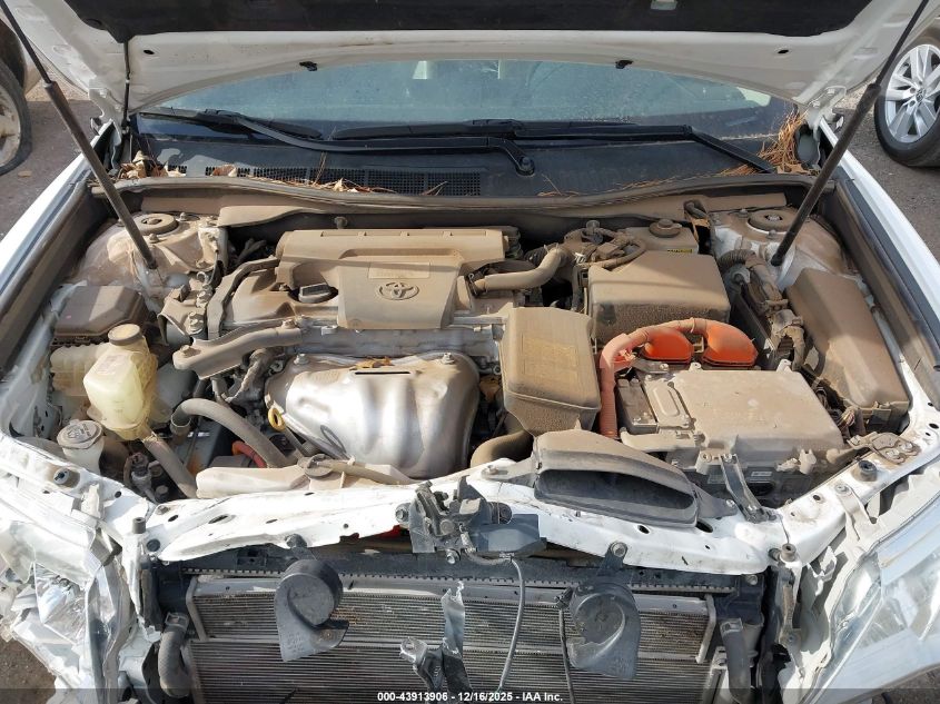 2012 Toyota Camry Hybrid Xle VIN: 4T1BD1FK6CU004848 Lot: 43913906