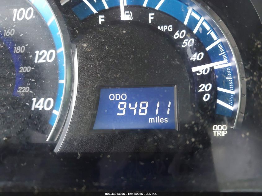 2012 Toyota Camry Hybrid Xle VIN: 4T1BD1FK6CU004848 Lot: 43913906