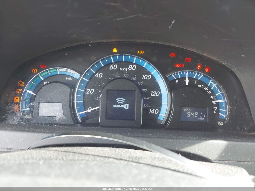 2012 Toyota Camry Hybrid Xle VIN: 4T1BD1FK6CU004848 Lot: 43913906