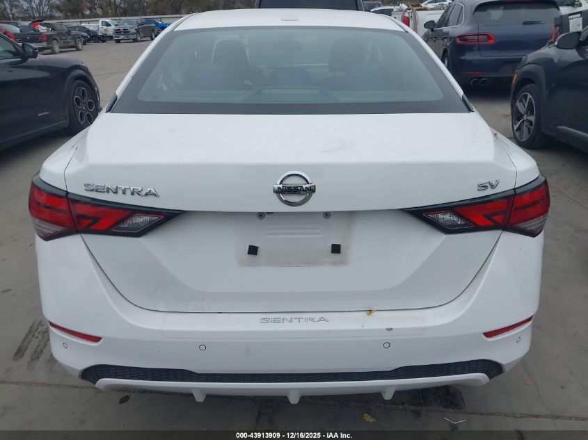 2020 Nissan Sentra Sv Xtronic Cvt VIN: 3N1AB8CV0LY244815 Lot: 43913909