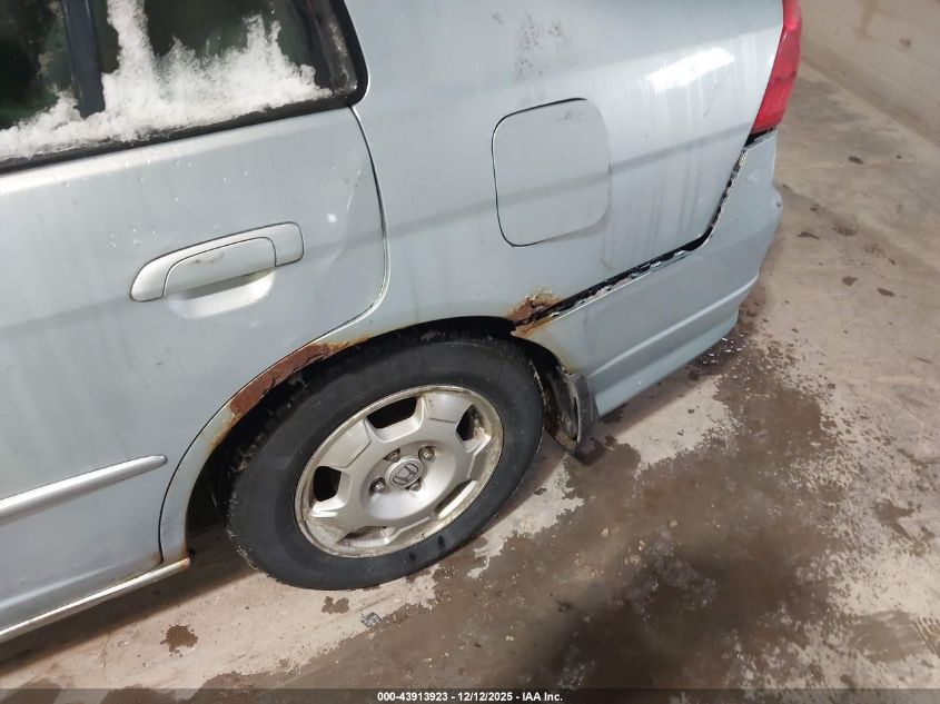 2004 Honda Civic Hybrid VIN: JHMES96684S007075 Lot: 43913923