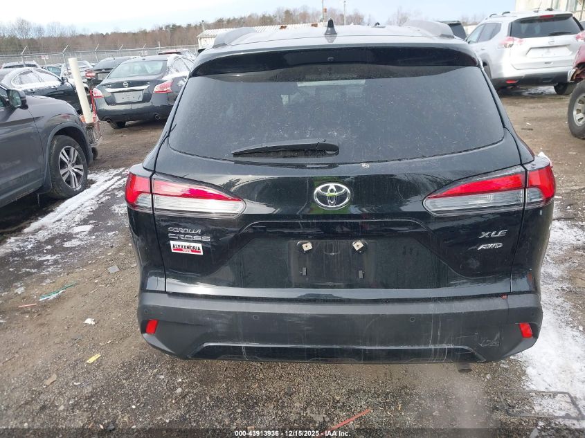 2025 Toyota Corolla Cross Xle VIN: 7MUDAABG7SV123136 Lot: 43913936