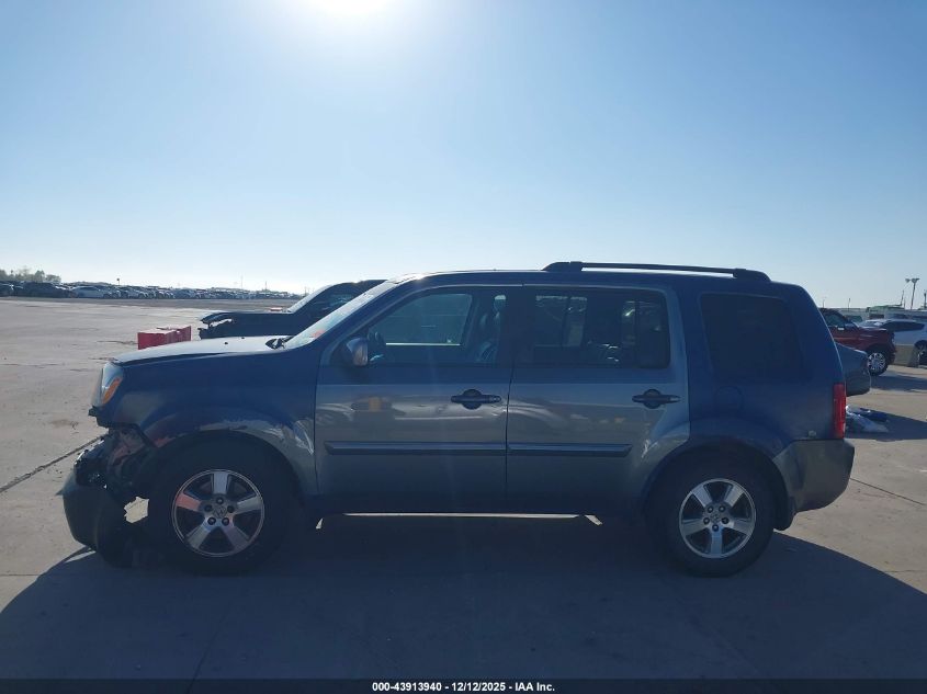 2009 Honda Pilot Ex-L VIN: 5FNYF38599B022550 Lot: 43913940