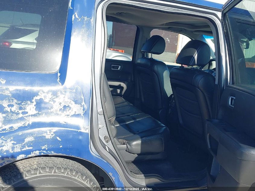 2009 Honda Pilot Ex-L VIN: 5FNYF38599B022550 Lot: 43913940