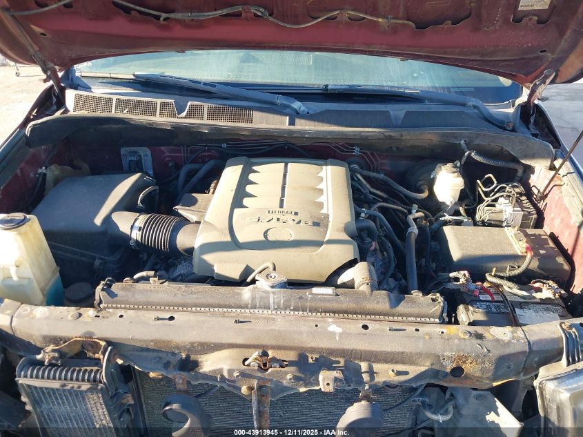2007 Toyota Tundra Sr5 5.7L V8 VIN: 5TBDV54197S482972 Lot: 43913945