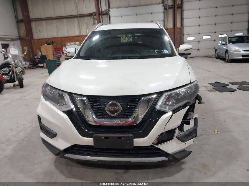 2017 Nissan Rogue Sv VIN: JN8AT2MV5HW277589 Lot: 43913963