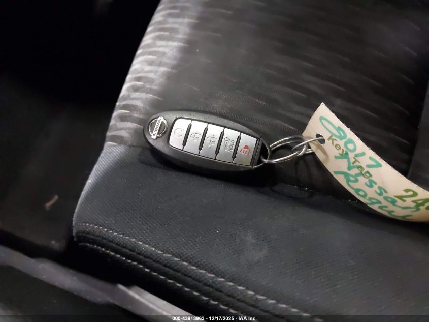 2017 Nissan Rogue Sv VIN: JN8AT2MV5HW277589 Lot: 43913963