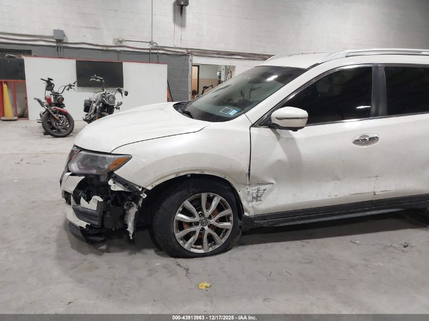 2017 Nissan Rogue Sv VIN: JN8AT2MV5HW277589 Lot: 43913963