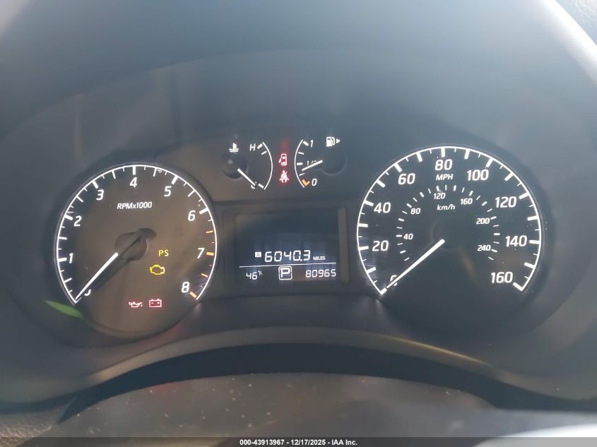 2017 Nissan Sentra S VIN: 3N1AB7AP7HY278093 Lot: 43913967