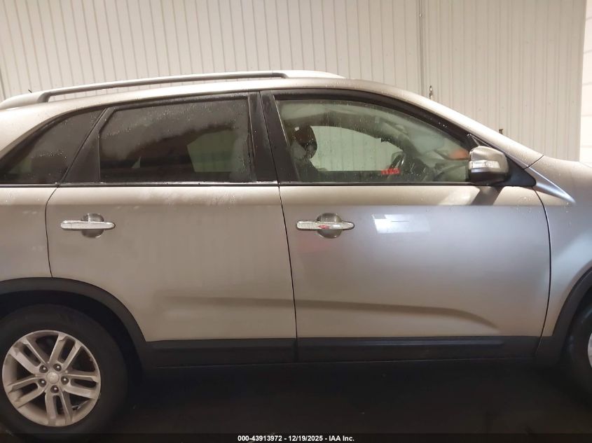 2015 Kia Sorento Lx V6 VIN: 5XYKT4A7XFG593274 Lot: 43913972