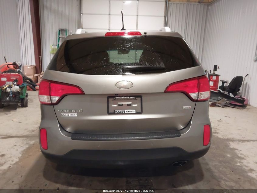 2015 Kia Sorento Lx V6 VIN: 5XYKT4A7XFG593274 Lot: 43913972