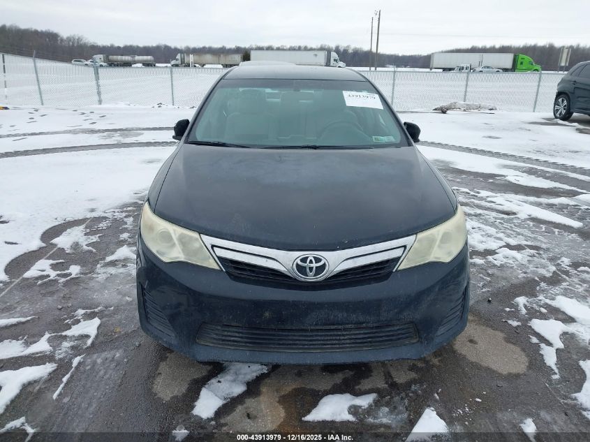 2013 Toyota Camry Le VIN: 4T4BF1FK5DR326124 Lot: 43913979