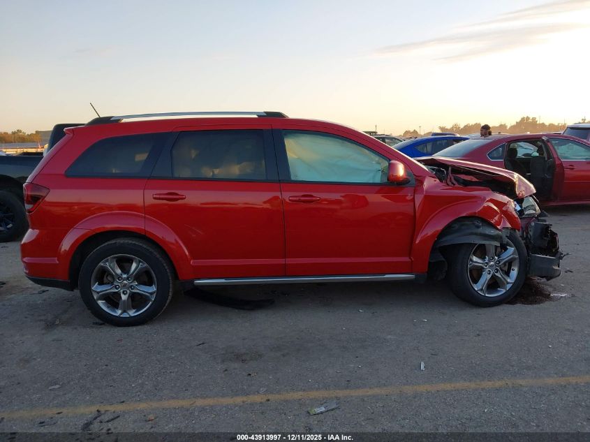 2018 Dodge Journey Crossroad VIN: 3C4PDCGG2JT156746 Lot: 43913997