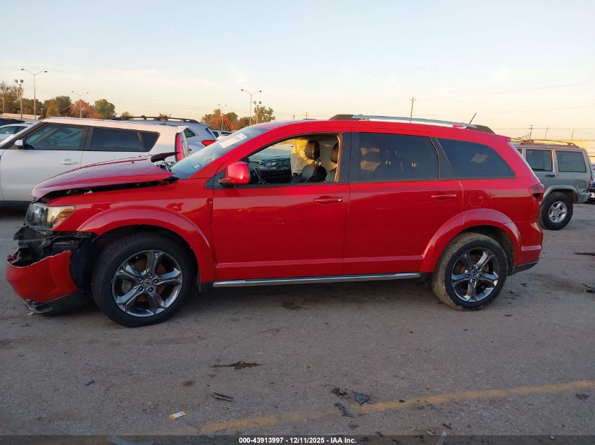 2018 Dodge Journey Crossroad VIN: 3C4PDCGG2JT156746 Lot: 43913997