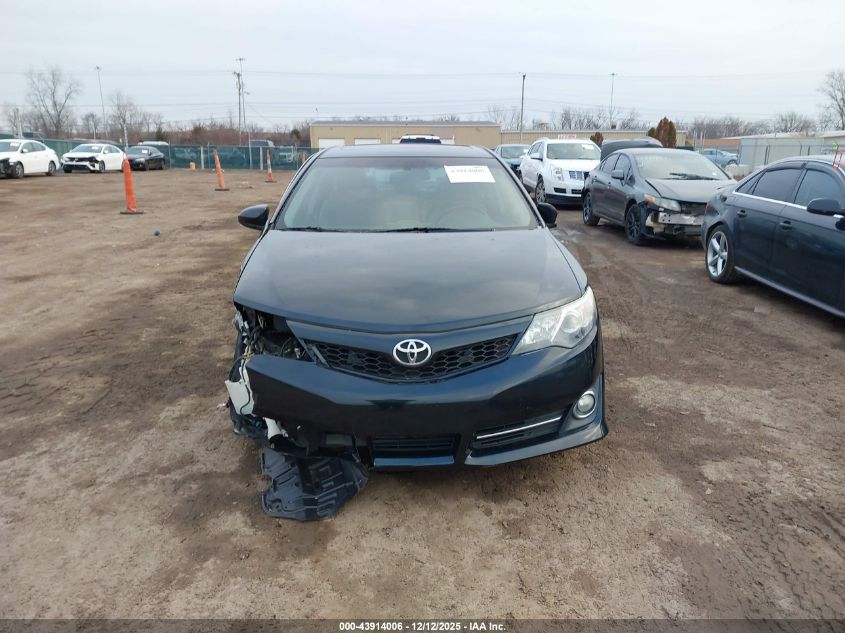 2013 Toyota Camry Se VIN: 4T1BF1FK7DU658494 Lot: 43914006