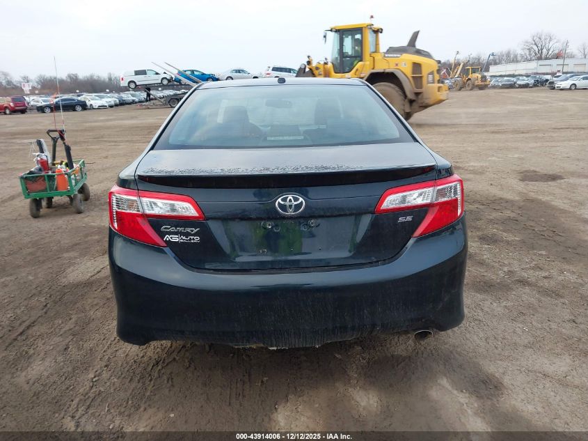 2013 Toyota Camry Se VIN: 4T1BF1FK7DU658494 Lot: 43914006