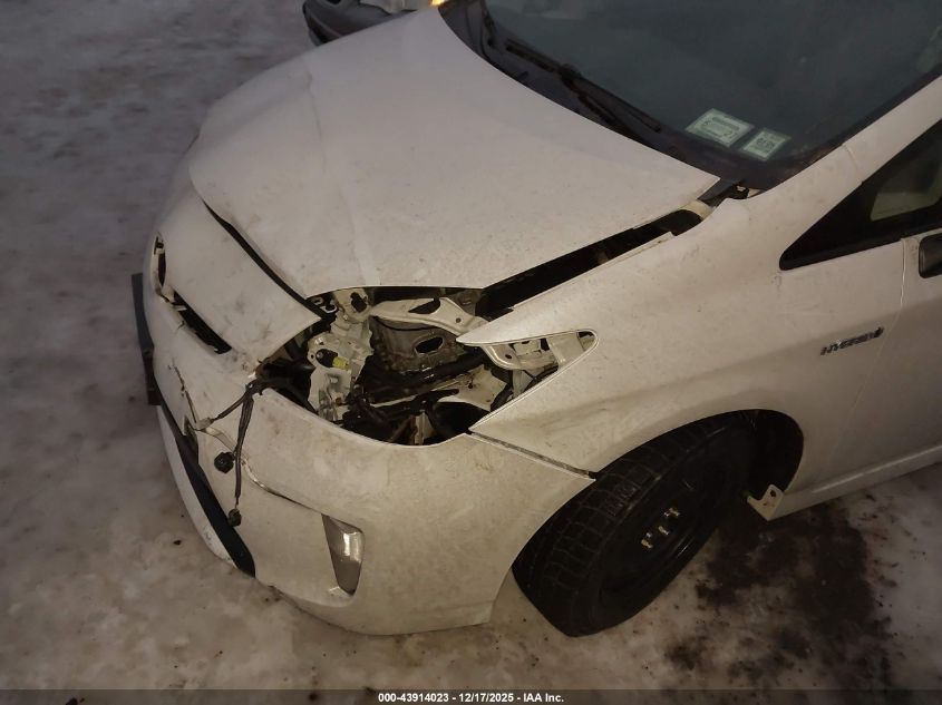 2014 Toyota Prius Four VIN: JTDKN3DU2E0365814 Lot: 43914023