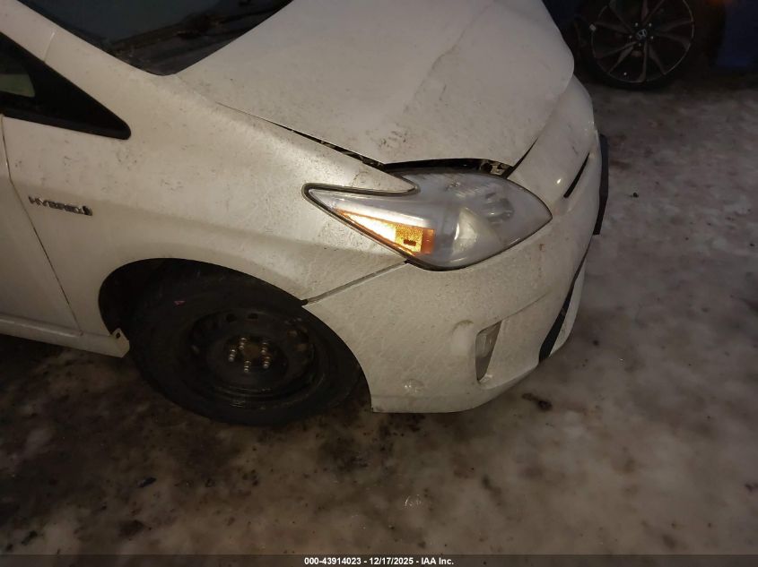 2014 Toyota Prius Four VIN: JTDKN3DU2E0365814 Lot: 43914023