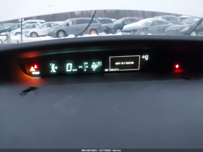 2014 Toyota Prius Four VIN: JTDKN3DU2E0365814 Lot: 43914023