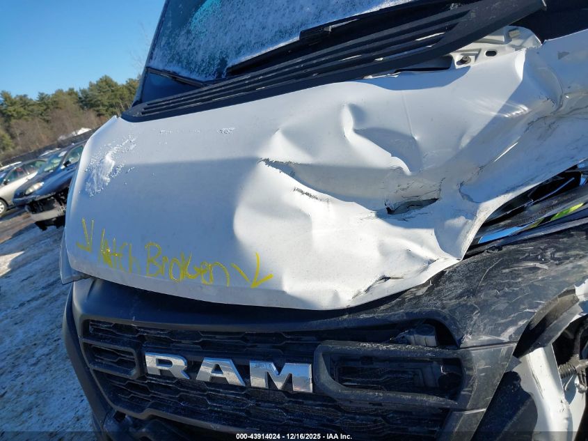 2023 Ram Promaster 2500 High Roof 159 Wb VIN: 3C6LRVDG3PE603301 Lot: 43914024