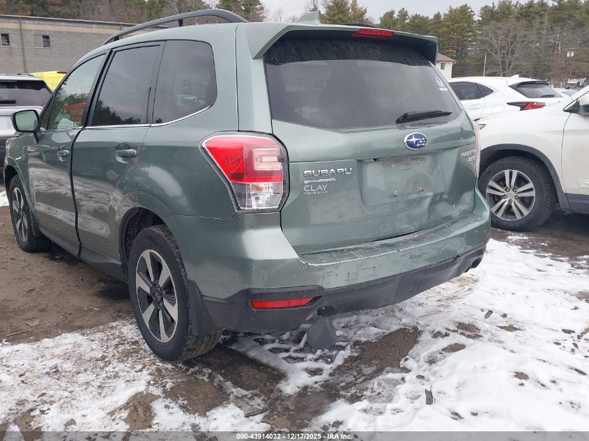 2017 Subaru Forester 2.5I Limited VIN: JF2SJALC0HH477642 Lot: 43914032