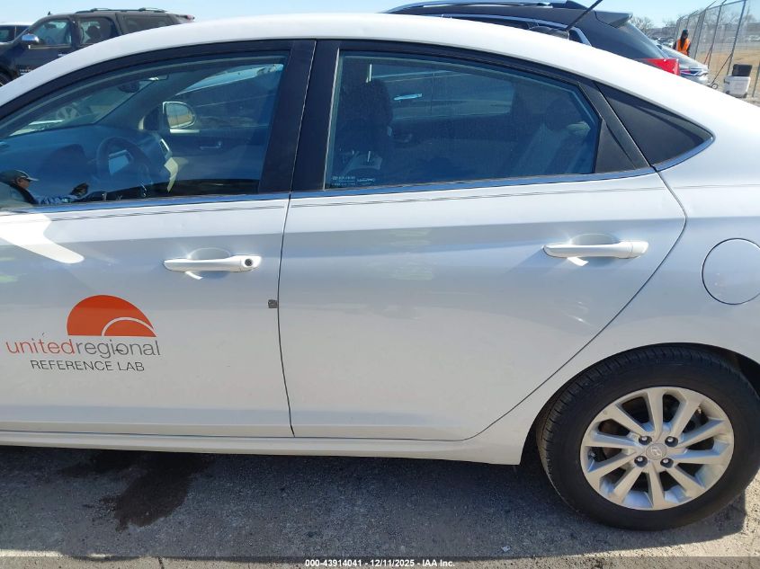 2022 Hyundai Accent Sel VIN: 3KPC24A65NE173240 Lot: 43914041