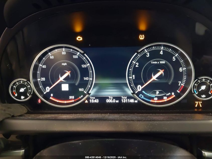 2015 BMW 650I Gran Coupe xDrive VIN: WBA6B4C56FD761732 Lot: 43914046