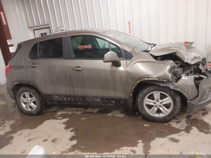 2020 Chevrolet Trax Fwd Ls VIN: KL7CJKSB9LB331623 Lot: 43914048