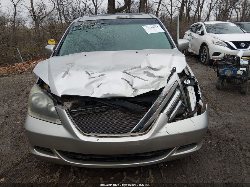 2007 Honda Odyssey Ex-L VIN: 5FNRL387X7B425402 Lot: 43914073