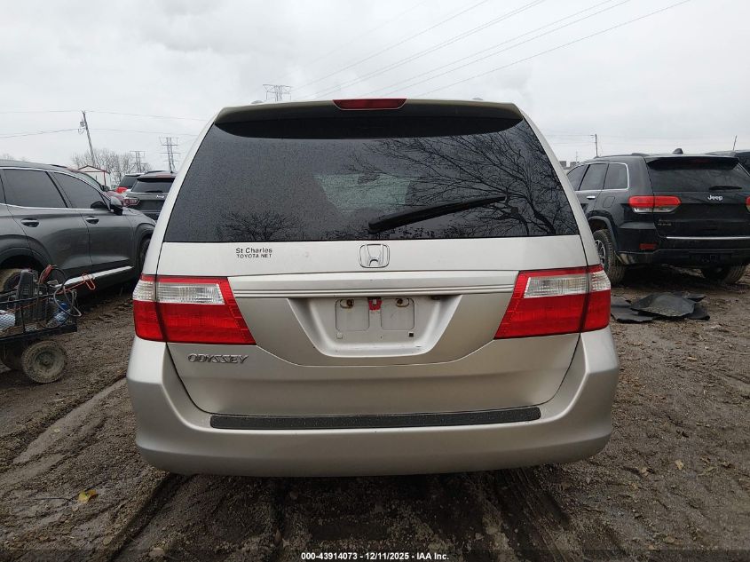 2007 Honda Odyssey Ex-L VIN: 5FNRL387X7B425402 Lot: 43914073