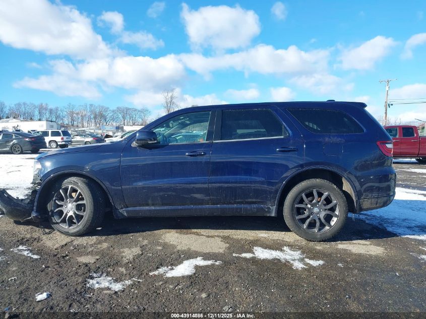 2016 Dodge Durango R/T VIN: 1C4SDJCT0GC485418 Lot: 43914086