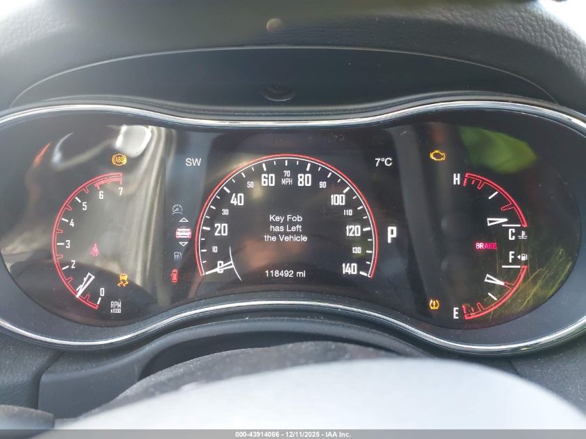 2016 Dodge Durango R/T VIN: 1C4SDJCT0GC485418 Lot: 43914086