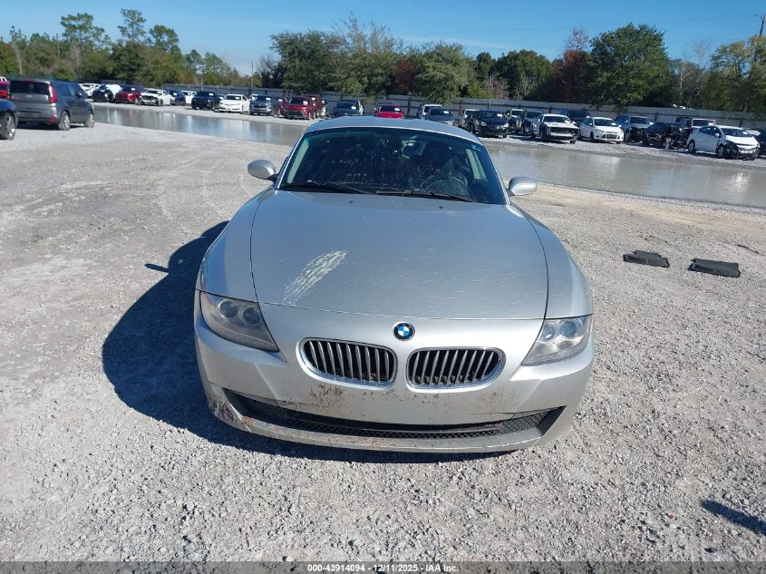 2007 BMW Z4 3.0Si VIN: 4USDU53597LV34613 Lot: 43914094