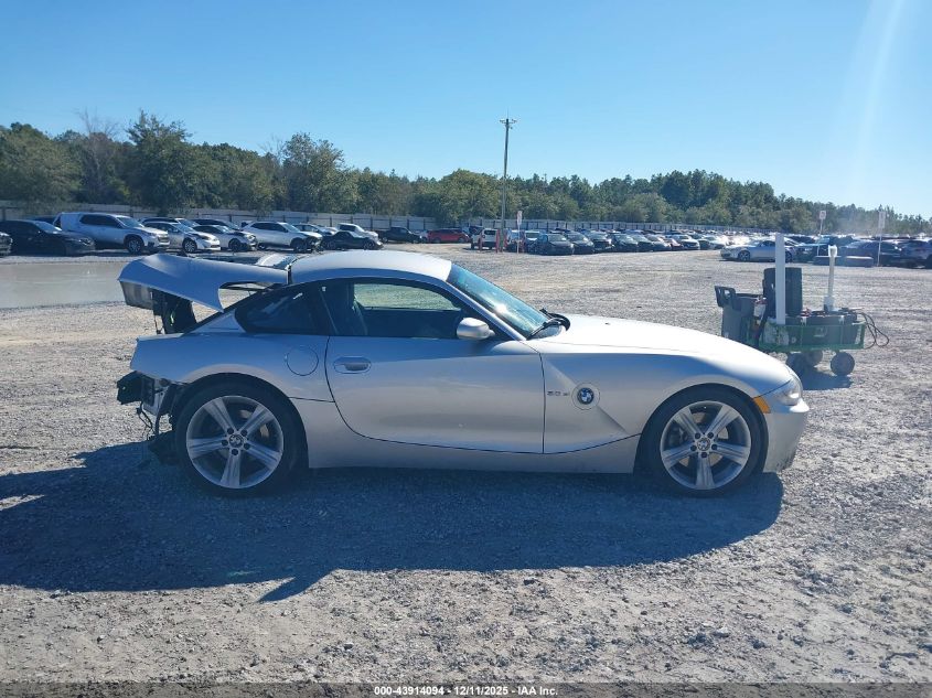 2007 BMW Z4 3.0Si VIN: 4USDU53597LV34613 Lot: 43914094